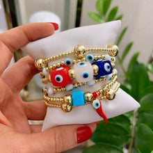 Load image into Gallery viewer, Bracelet Cube Eyes