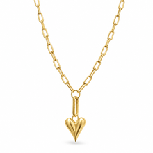 Cargar imagen en el visor de la galería, Heart Link Necklace