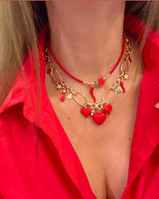 Load image into Gallery viewer, Choker Lucky Red