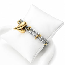 Load image into Gallery viewer, Bracelet Double Love