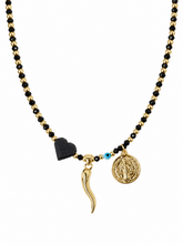 Load image into Gallery viewer, Choker Talisman Black