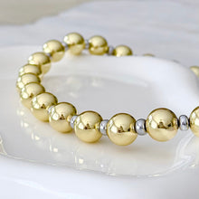 Load image into Gallery viewer, Choker Bold Gold y Silver