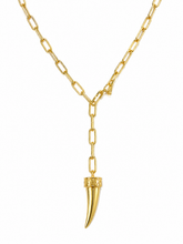 Load image into Gallery viewer, Necklace Horn & Luck