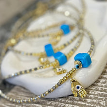 Load image into Gallery viewer, Choker Hamsa Glow