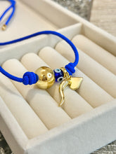 Load image into Gallery viewer, Bracelet Blue Protection Knot