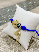 Load image into Gallery viewer, Bracelet Blue Protection Knot