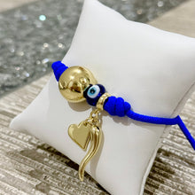 Load image into Gallery viewer, Bracelet Blue Protection Knot