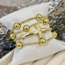 Load image into Gallery viewer, Bracelet Croos Gold