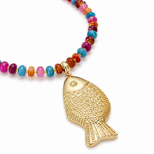 Load image into Gallery viewer, Necklace Fish Colors

