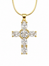 Load image into Gallery viewer, Radiant Cross Necklace
