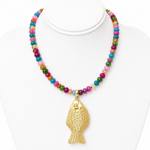 Load image into Gallery viewer, Necklace Fish Colors
