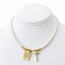 Load image into Gallery viewer, Faith Pearl Choker
