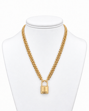 Load image into Gallery viewer, Believe Lock Necklace
