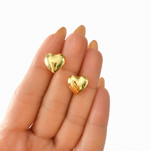 Load image into Gallery viewer, Puffy Heart Earrings
