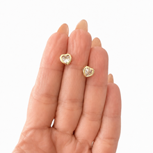 Load image into Gallery viewer, Mini Heart Glow Earrings
