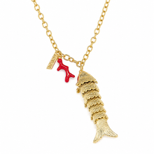 Load image into Gallery viewer, Necklace Fish Coral
