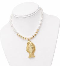 Load image into Gallery viewer, Necklace Perlin Fish
