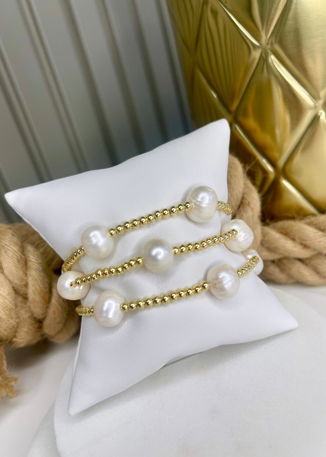 Set Gold Pearl