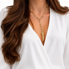 Cargar imagen en el visor de la galería, Necklace Horn &amp; Luck
