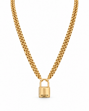 Load image into Gallery viewer, Believe Lock Necklace
