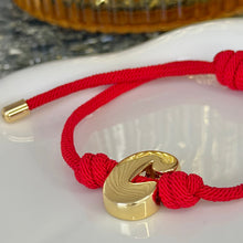 Load image into Gallery viewer, Bracelet Initial Knot
