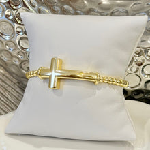 Load image into Gallery viewer, Bracelet Croos Gold
