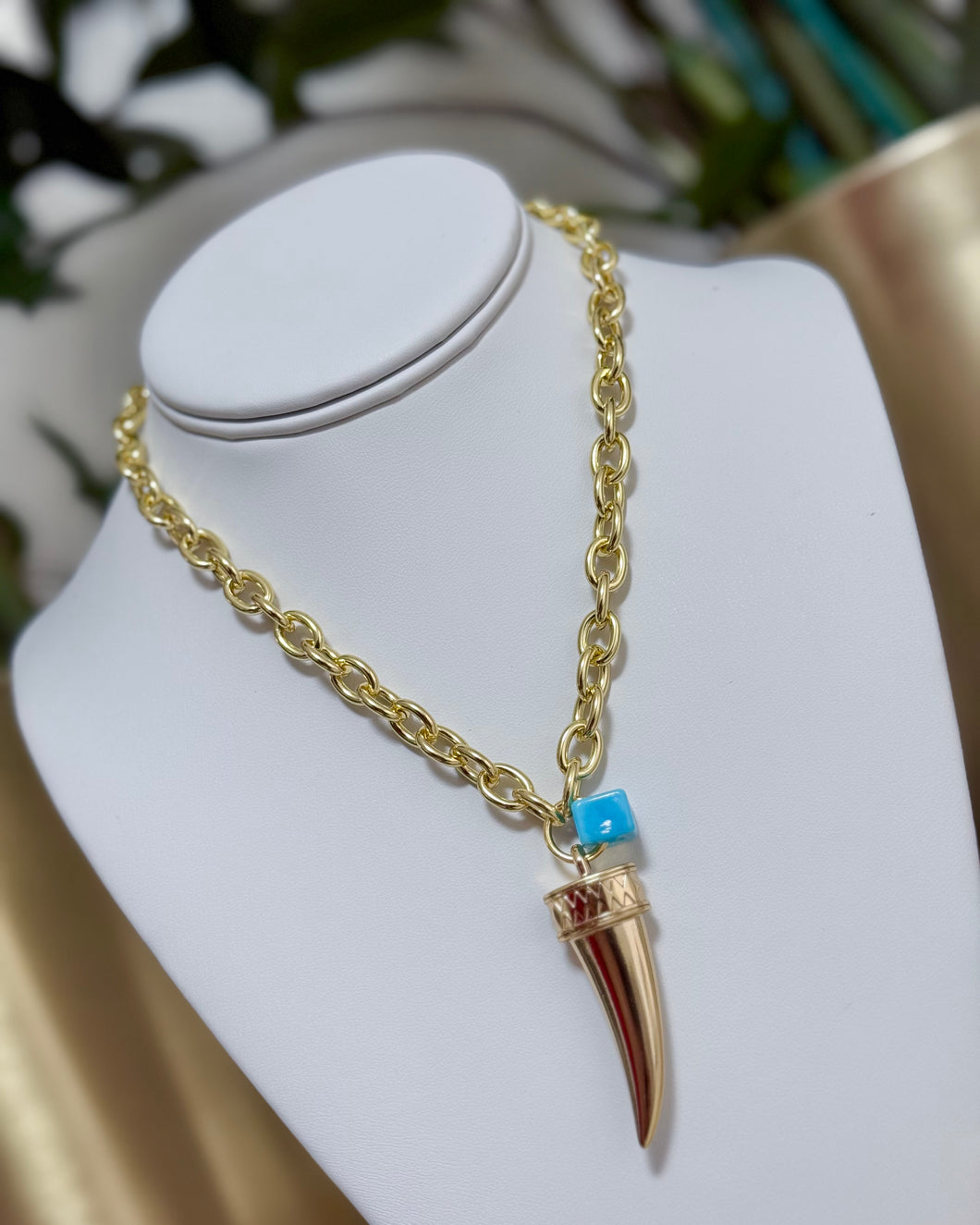 Lucky Horn Necklace