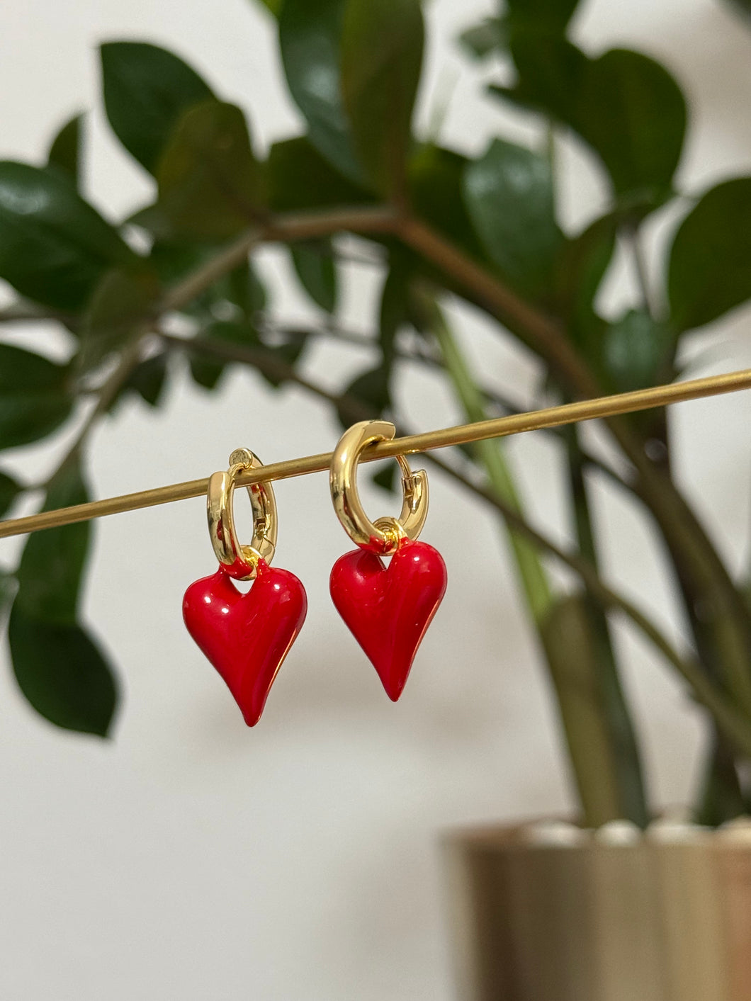 Red Love Earrings