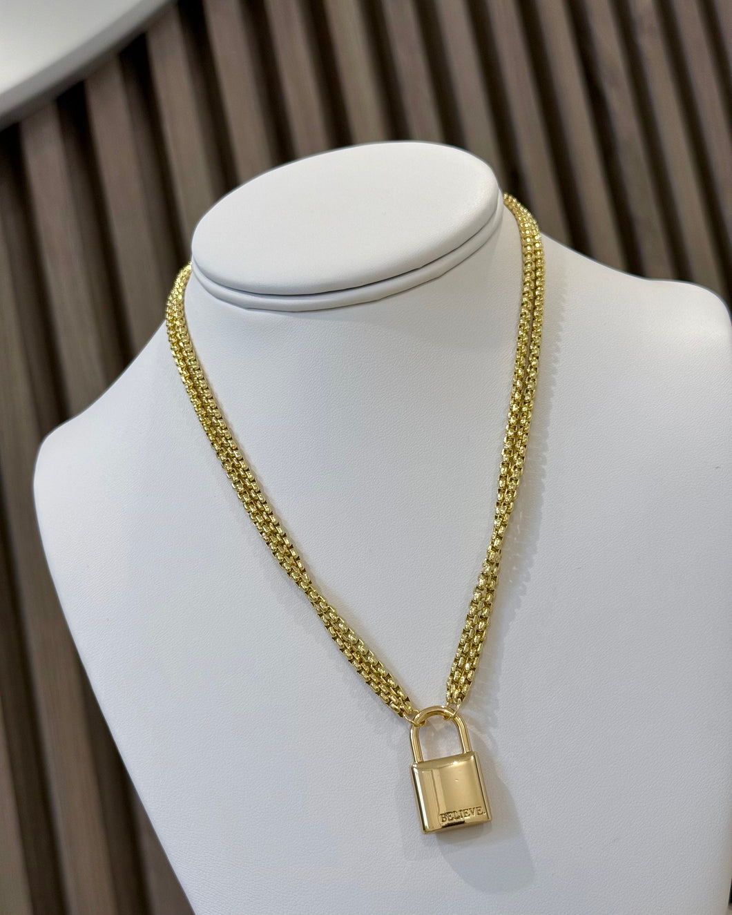 Gold Link Necklace