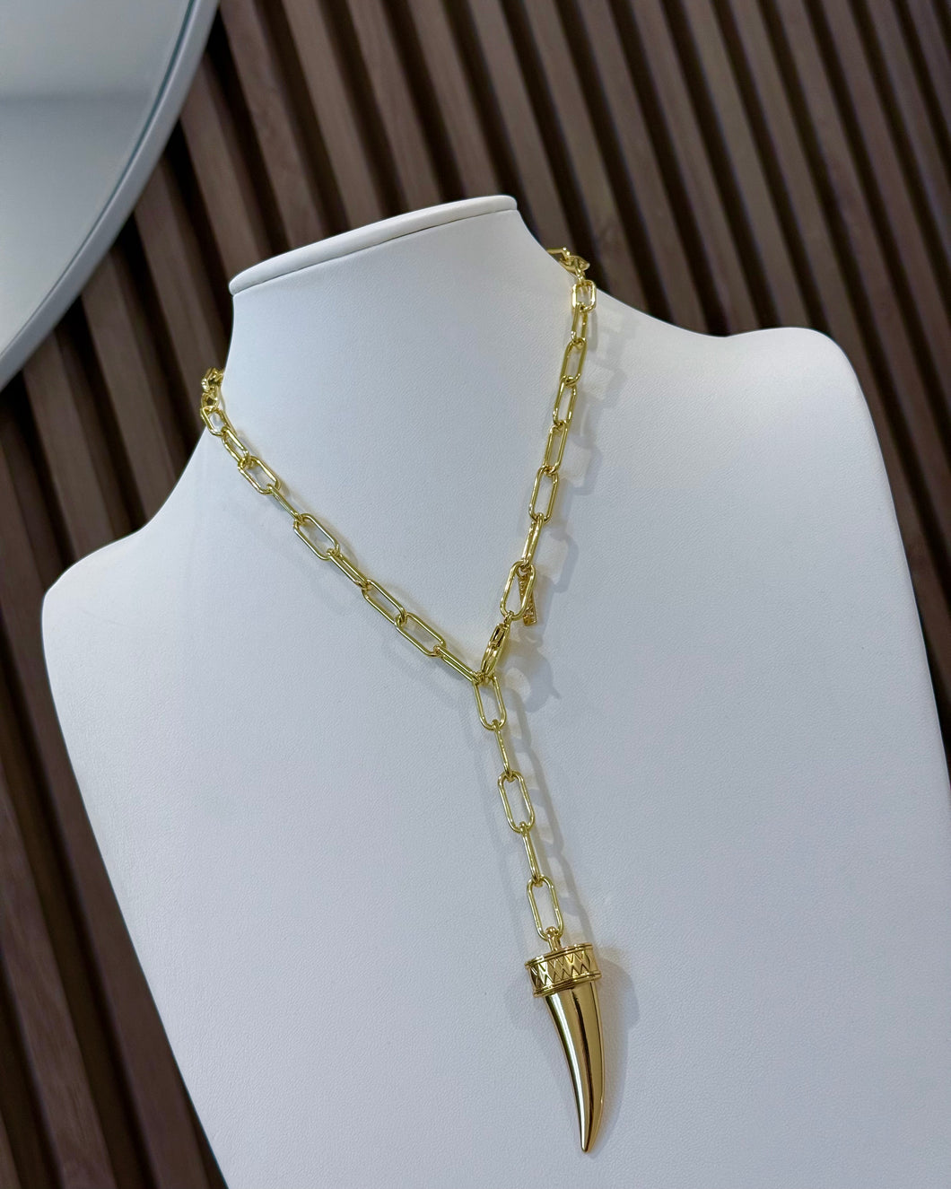 Necklace Horn & Luck